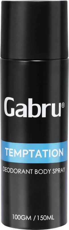 Gabru Men's Temptation Deodorant Body Spray